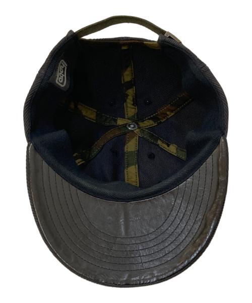 hobo（ホボ）hobo (ホボ) 裏地レザーキャップ グレーの古着・服飾アイテム