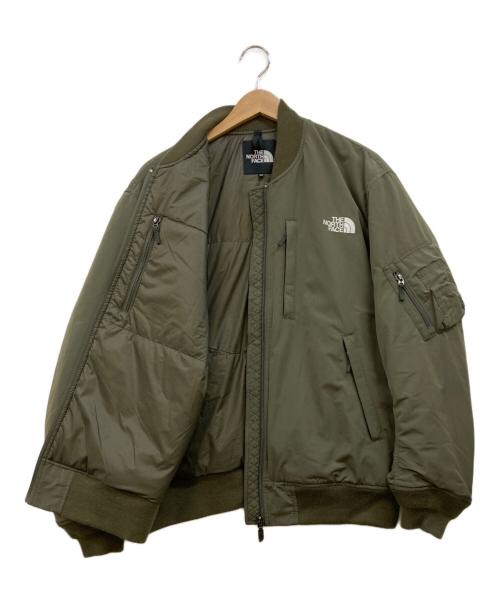 THE NORTH FACE（ザ ノース フェイス）THE NORTH FACE (ザ ノース フェイス) Insulation Bomber Jacket 中綿ボンバージャケット グリーン サイズ:Mの古着・服飾アイテム