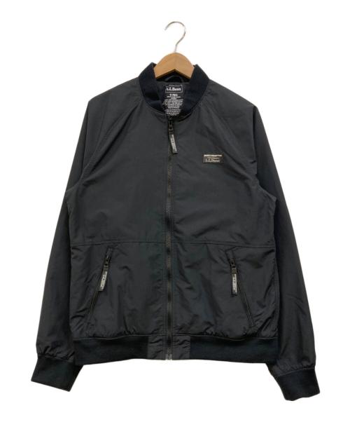 L.L.Bean（エルエルビーン）L.L.Bean (エルエルビーン) 3season bomber jacket black ボンバージャケット ブラック サイズ:Sの古着・服飾アイテム