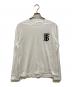 BURBERRY LONDON（バーバリーロンドン）の古着「LONG-SLEEVE MONOGRAM MOTIF COTTON TOP ロングスリーブカットソー」｜ホワイト