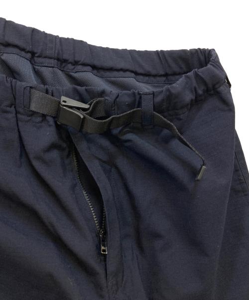 ENNOY（エンノイ）ENNOY (エンノイ) 24SS Wool Blend Rip Stop Easy Pants リップストップイージーパンツ ネイビー サイズ:Sの古着・服飾アイテム