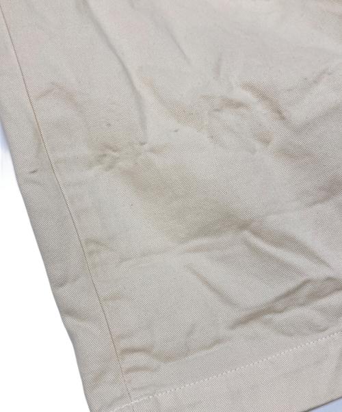 HARVESTY（ハーベスティー）HARVESTY (ハーベスティー) コットンチノクロス 製品染 オーバーオール アイボリー サイズ:1の古着・服飾アイテム