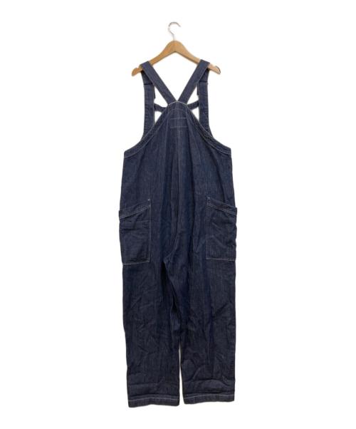 HARVESTY（ハーベスティー）HARVESTY (ハーベスティー) 10ozノンフェイドデニムオーバーオール ブルー サイズ:1の古着・服飾アイテム