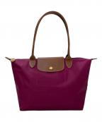 LONGCHAMPロンシャン）の古着「トートバッグ」｜パープル