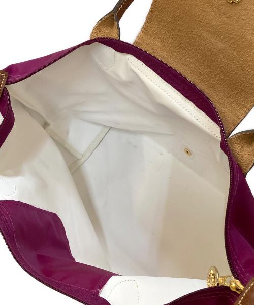 LONGCHAMP（ロンシャン）LONGCHAMP (ロンシャン) トートバッグ パープルの古着・服飾アイテム
