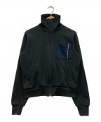 COMME des GARCONSコムデギャルソン）の古着「胸ポケット付き トラックジャケット ジャージ」｜ブラック
