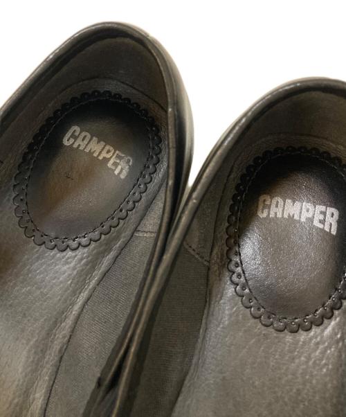 CAMPER（カンペール）CAMPER (カンペール) スパイラルコメット フラットシューズ ブラック サイズ:36の古着・服飾アイテム