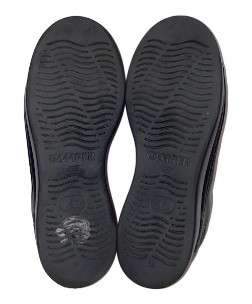 CAMPER（カンペール）CAMPER (カンペール) ランナーアップ レザースニーカー レディース ブラック サイズ:36の古着・服飾アイテム