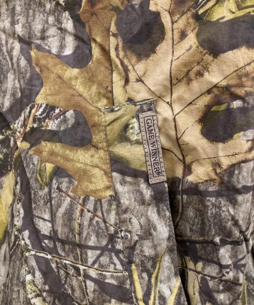 GAME WINNER（ゲーム・ウィナー）GAME WINNER (ゲーム・ウィナー) リアルツリーカモジャケット オリーブ サイズ:Mの古着・服飾アイテム