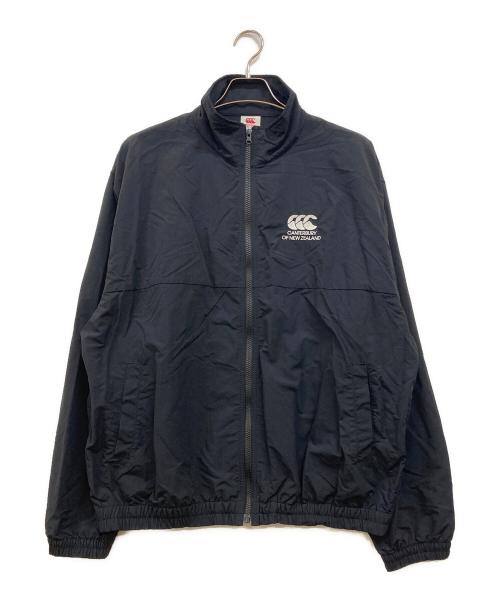 CANTERBURY OF NEWZEALAND（カンターベリーオブニュージーランド）CANTERBURY OF NEWZEALAND (カンターベリーオブニュージーランド) ラグビーシェルジャケット ブラック サイズ:Lの古着・服飾アイテム