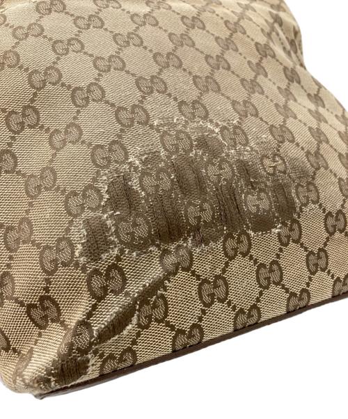 GUCCI（グッチ）GUCCI (グッチ) GGキャンバストートバッグ ベージュの古着・服飾アイテム