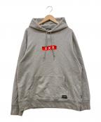 GOD SELECTION XXXゴッドセレクショントリプルエックス）の古着「ボックスロゴフーディー」｜グレー