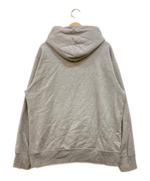 GOD SELECTION XXX（ゴッドセレクショントリプルエックス）GOD SELECTION XXX (ゴッドセレクショントリプルエックス) ボックスロゴフーディー グレー サイズ:XLの古着・服飾アイテム