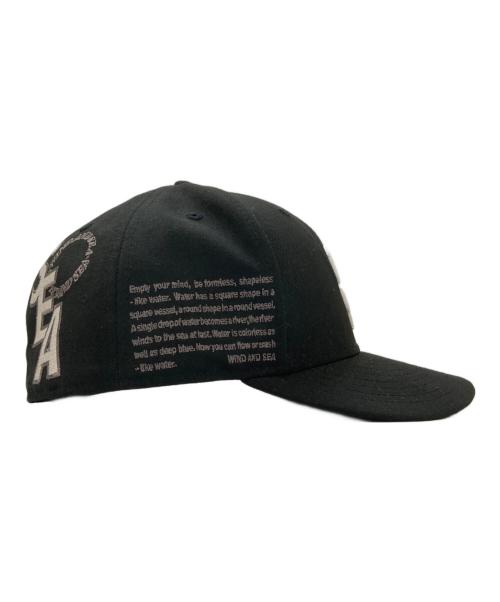 New Era（ニューエラ）New Era (ニューエラ) WIND AND SEA (ウィンダンシー) ベースボールキャップ ブラック サイズ:7 1/2(59.6㎝)の古着・服飾アイテム