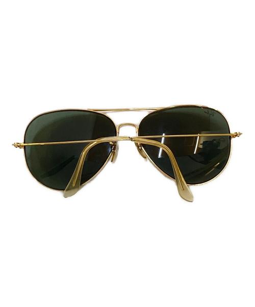 RAY-BAN（レイバン）RAY-BAN (レイバン) ボシュロム社製 アビエイター ティアドロップ サングラス ゴールド×ブラック サイズ:64□14の古着・服飾アイテム