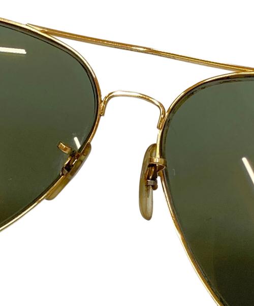 RAY-BAN（レイバン）RAY-BAN (レイバン) ボシュロム社製 アビエイター ティアドロップ サングラス ゴールド×ブラック サイズ:64□14の古着・服飾アイテム