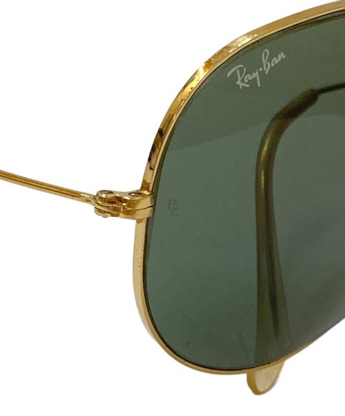RAY-BAN（レイバン）RAY-BAN (レイバン) ボシュロム社製 アビエイター ティアドロップ サングラス ゴールド×ブラック サイズ:64□14の古着・服飾アイテム