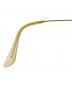 中古・古着 RAY-BAN (レイバン) ボシュロム社製 アビエイター ティアドロップ サングラス ゴールド×ブラック サイズ:64□14：8000円