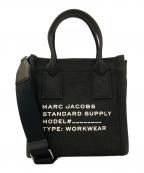 Marc by Marc Jacobsマークバイマークジェイコブス）の古着「Small Canvas Satchel Bag」｜ブラック
