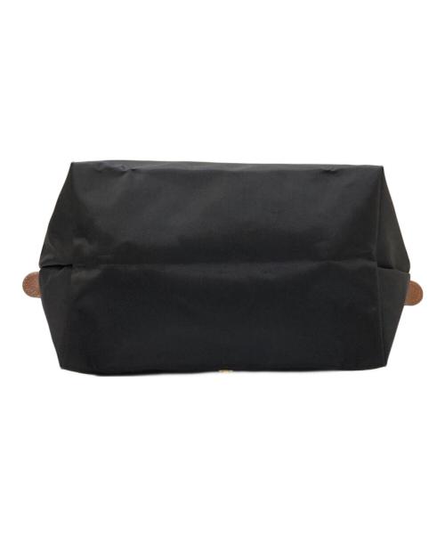 LONGCHAMP（ロンシャン）LONGCHAMP (ロンシャン) ル プリアージュ ハンドバッグ ブラック×ブラウンの古着・服飾アイテム