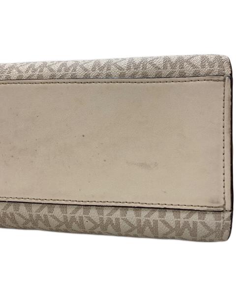 MICHAEL KORS（マイケル・コース）MICHAEL KORS (マイケルコース) HAMILTON SMALL SATCHEL ベージュの古着・服飾アイテム