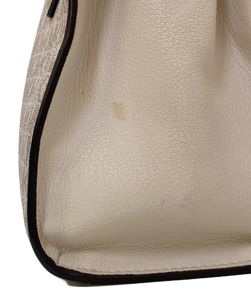 MICHAEL KORS（マイケル・コース）MICHAEL KORS (マイケルコース) HAMILTON SMALL SATCHEL ベージュの古着・服飾アイテム