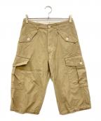 JUNYA WATANABE COMME des GARCONS(ジュンヤワタナベ コムデギャルソン）の古着「ハーフカーゴパンツ」｜ベージュ