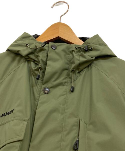 MAMMUT（マムート）MAMMUT (マムート) マウンテン ソフトシェル パーカー アジアンフィット オリーブ サイズ:XLの古着・服飾アイテム