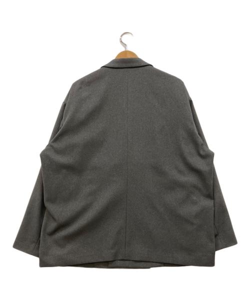MAISON SPECIAL（メゾンスペシャル）MAISON SPECIAL (メゾンスペシャル) ラナテックストレッチプライムオーバーダブルジャケット グレー サイズ:00の古着・服飾アイテム