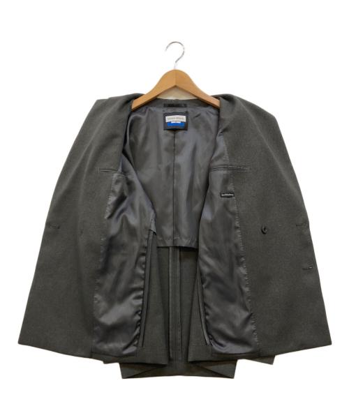 MAISON SPECIAL（メゾンスペシャル）MAISON SPECIAL (メゾンスペシャル) ラナテックストレッチプライムオーバーダブルジャケット グレー サイズ:00の古着・服飾アイテム