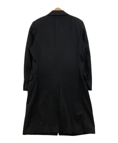 D'URBAN（ダーバン）D'URBAN (ダーバン) カシミヤチェスターコート ブラック サイズ:下記参照の古着・服飾アイテム