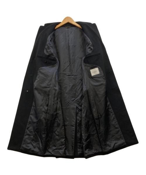 D'URBAN（ダーバン）D'URBAN (ダーバン) カシミヤチェスターコート ブラック サイズ:下記参照の古着・服飾アイテム