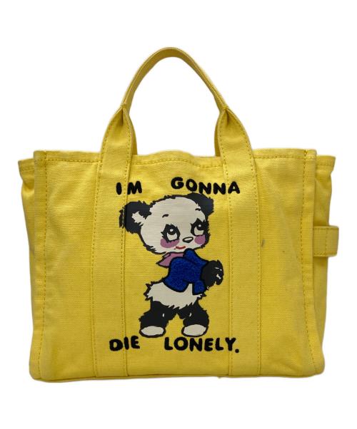 MARC JACOBS（マークジェイコブズ）MARC JACOBS (マークジェイコブス) Magda Archer (マグダ・アーチャー) キャンバストートバッグ イエローの古着・服飾アイテム