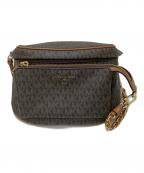 MICHAEL KORSマイケル・コース）の古着「SLATER MD MESSENGER ショルダーバッグ」｜ブラウン