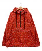 LEFLAHレフラー）の古着「ペイズリーアノラックパーカー」｜レッド