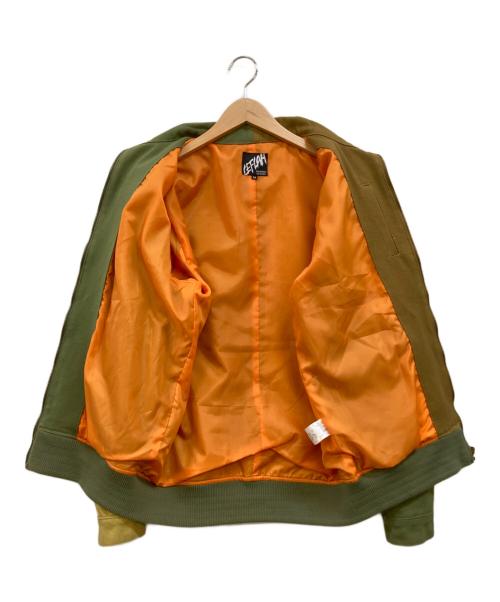 LEFLAH（レフラー）LEFLAH (レフラー) キャンバスジャケット カーキ サイズ:Mの古着・服飾アイテム