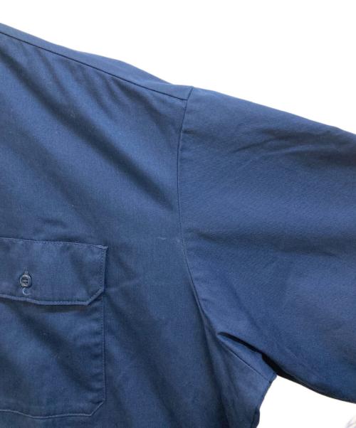 SSZ（エスエスズィー）SSZ (エスエスズィー) A.H (エーエイチ) BEAMS (ビームス) 別注オーバーサイズS/Sワークシャツ  ネイビー サイズ:表記無しの古着・服飾アイテム