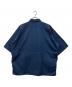 SSZ (エスエスズィー) A.H (エーエイチ) BEAMS (ビームス) 別注オーバーサイズS/Sワークシャツ  ネイビー サイズ:表記無し：17000円