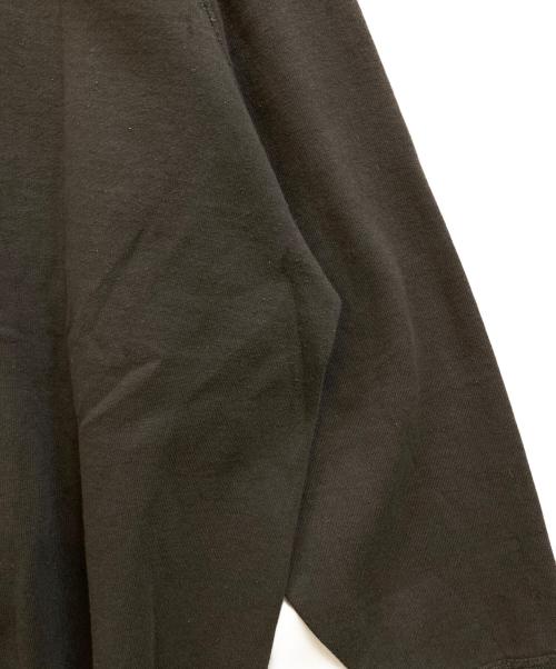 WAREHOUSE & CO（ウェアハウスアンドコー）WAREHOUSE & CO (ウェアハウスアンドコー) BEAMS BOY (ビームスボーイ) 別注フロッキープリントスウェット ブラウン サイズ:Ｌの古着・服飾アイテム