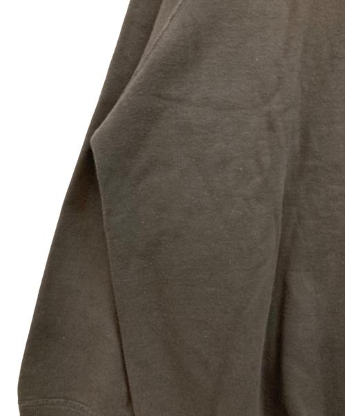 WAREHOUSE & CO（ウェアハウスアンドコー）WAREHOUSE & CO (ウェアハウスアンドコー) BEAMS BOY (ビームスボーイ) 別注フロッキープリントスウェット ブラウン サイズ:Ｌの古着・服飾アイテム
