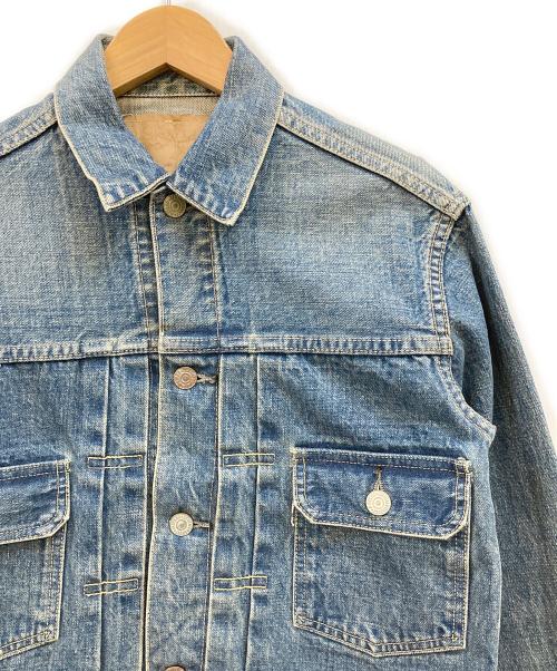 orSlow（オアスロウ）orSlow (オアスロウ) BEAMS BOY (ビームスボーイ) 2nd Denim Jacket ブルー サイズ:Sの古着・服飾アイテム
