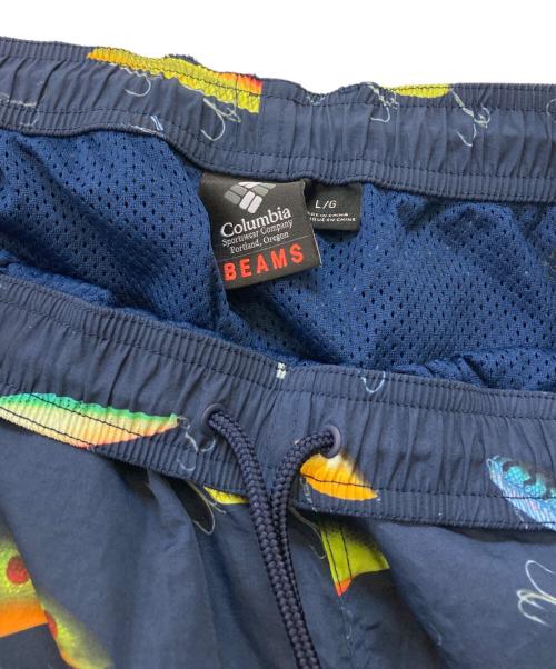 Columbia（コロンビア）Columbia (コロンビア) BEAMS (ビームス) 別注 PFG Trollers Best(TM)BMS Short ネイビー サイズ:Lの古着・服飾アイテム