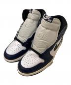 NIKEナイキ）の古着「AIR JORDAN 1 RETRO HIGH OG ハイカットスニーカー」｜MIDNIGHT NAVY/BLACK-