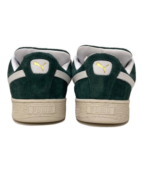 PUMA（プーマ）PUMA (プーマ) SUEDE XL HAIRY ローカットスニーカー グリーン サイズ:28㎝の古着・服飾アイテム