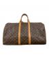 LOUIS VUITTON (ルイ ヴィトン) キーポル55 トラベルバッグ ブラウン サイズ:55：31000円