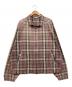 Eddie Bauer（エディーバウアー）の古着「ブロックチェックドリズラージャケット」｜ベージュ