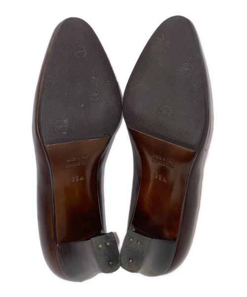 CELINE（セリーヌ）CELINE (セリーヌ) ビットヒールローファー ブラウン サイズ:35 1/2の古着・服飾アイテム