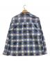 ALONE (アローン) Big Printed Flannel Shirt ブルー サイズ:2：18000円