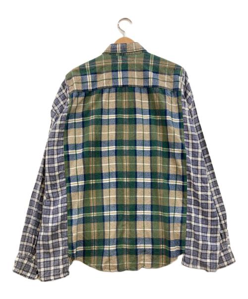 Rebuild by Needles（リビルドバイニードルス）Rebuild by Needles (リビルドバイニードルス) 再構築シャツ マルチカラー サイズ:下記参照の古着・服飾アイテム