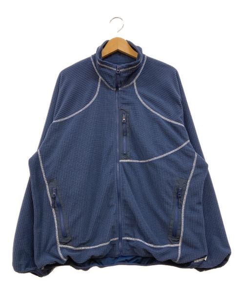 Acy（エイシー）Acy (エイシー) WAKE (ウェイク) FLEECE JACKET ネイビー サイズ:02の古着・服飾アイテム
